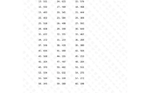 80以内&times;1位第81~100篇答案_小学数学口算竖式脱式计算应用题一二三四五六年级上下册电_小学数学口算题库电子版（1-6）_小学数学口算三年级_口算题适合3年级