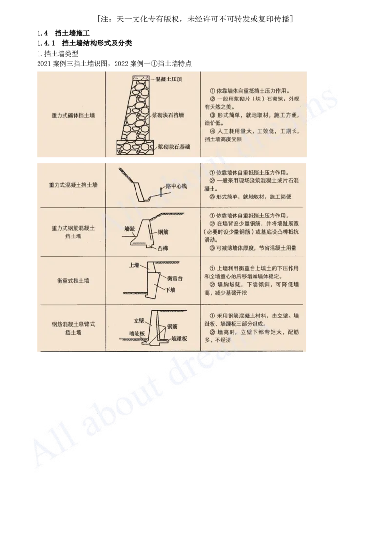 2025-15-第1章-1.4-挡土墙施工（一）_2026年一级建造师_2026年一建市政_2025年一建市政SVIP_02-基础精讲✿高端面授✿深度强化_10-市政《天一精讲班》潘旭KL_讲义