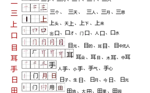 9.26一年级上册语文1-8单元核心考点(1)_一年级上下册资料_一年级上册小红书同款资料_一年级(1)
