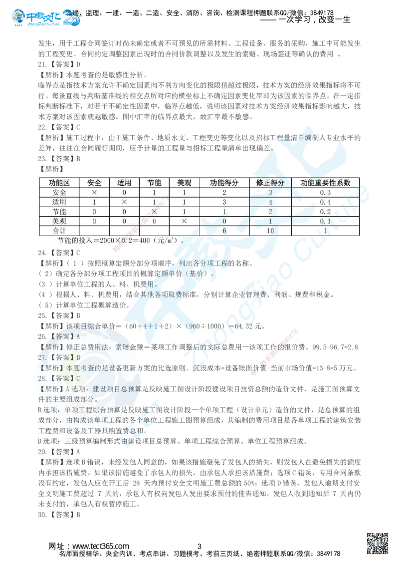 03.2025年建设工程经济超押卷A-参考答案_2026年一级建造师_2026年一建经济_2025年一建经济SVIP_05-考前密训✿央企特训✿机构普押_16-经济《超押AB卷》吕教授_课程讲义