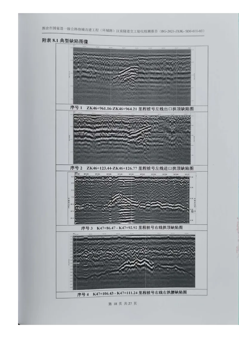 8、隧道检测报告_2021-2023年优秀施组方案_施工组织设计_施组11-新余环城路项目施工组织设计_交工验收记录_G533