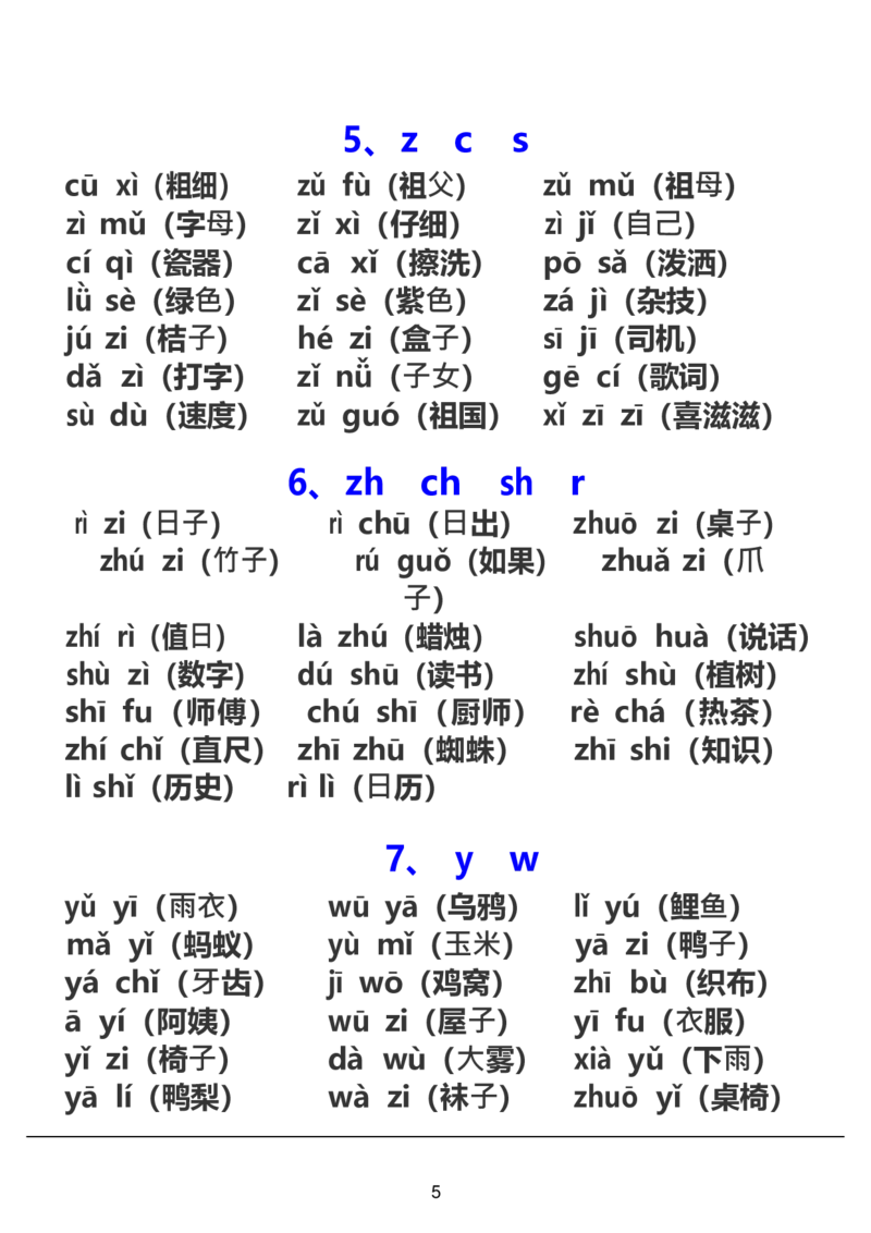 （新）幼小衔接资料合集汇总_拼音专项