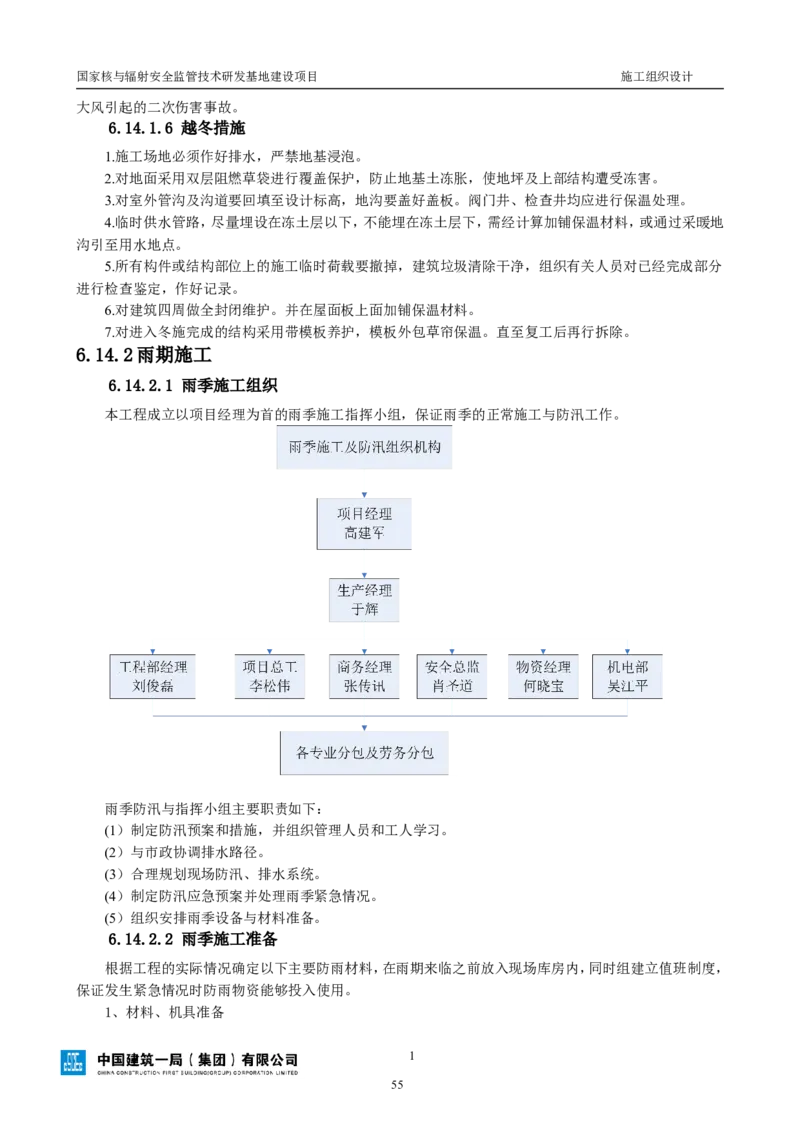 三等奖-国家核与辐射安全监管技术研发基地建设项目施工组织设计-总承包公司_2021-2023年优秀施组方案_施工组织设计_国家核与辐射安全监管技术研发基地建设项目施工组织设计