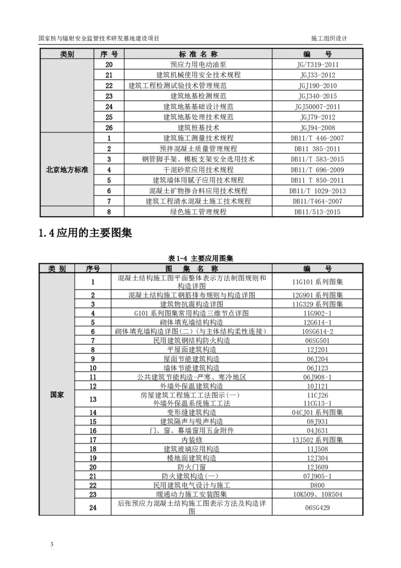 三等奖-国家核与辐射安全监管技术研发基地建设项目施工组织设计-总承包公司_2021-2023年优秀施组方案_施工组织设计_国家核与辐射安全监管技术研发基地建设项目施工组织设计