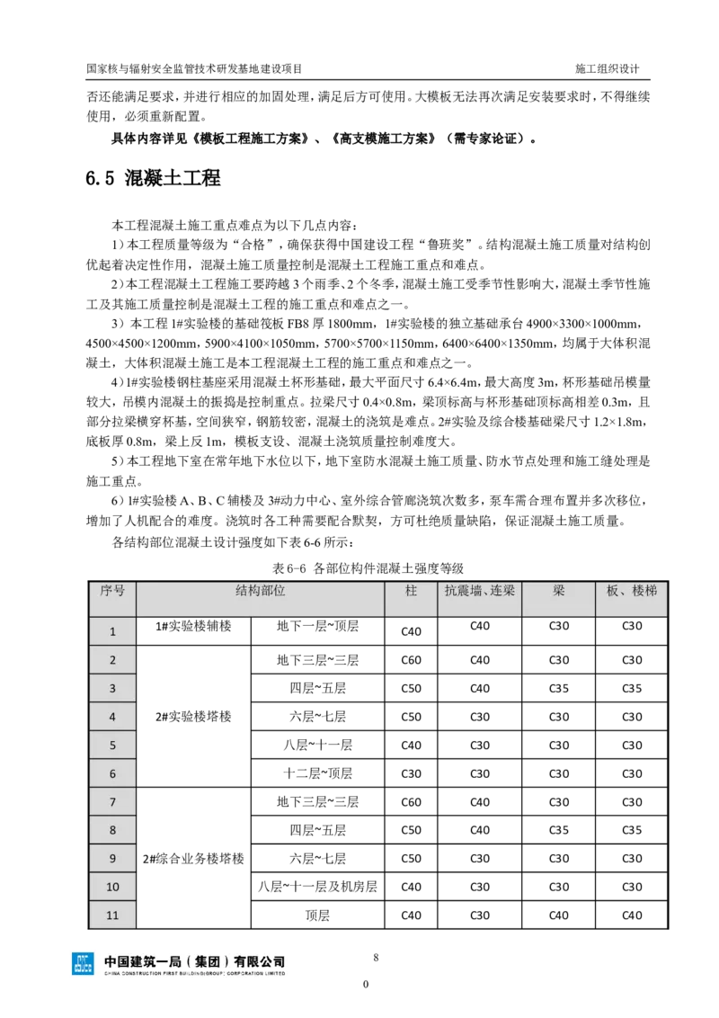 三等奖-国家核与辐射安全监管技术研发基地建设项目施工组织设计-总承包公司_2021-2023年优秀施组方案_施工组织设计_国家核与辐射安全监管技术研发基地建设项目施工组织设计