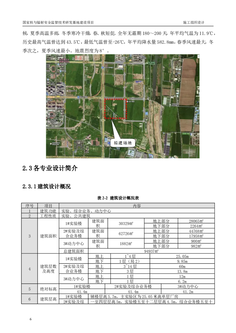 三等奖-国家核与辐射安全监管技术研发基地建设项目施工组织设计-总承包公司_2021-2023年优秀施组方案_施工组织设计_国家核与辐射安全监管技术研发基地建设项目施工组织设计