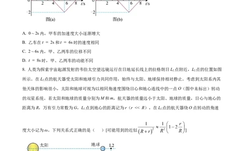 2023年高考物理试卷（福建）（空白卷）_物理历年高考真题_新&middot;Word版2008-2025&middot;高考物理真题_物理（按年份分类）2008-2025_2023&middot;高考物理真题