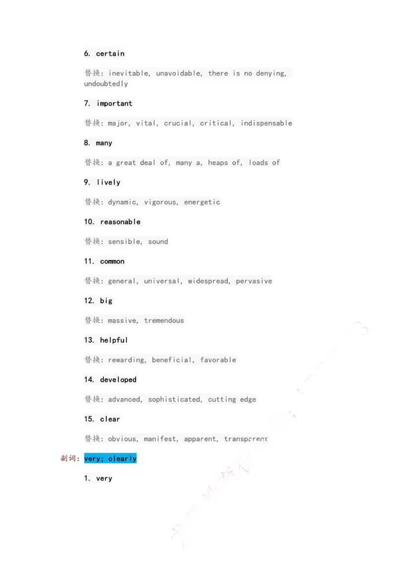 CET词单写作高分词_大学英语四级+六级_四六级作文模板+单词