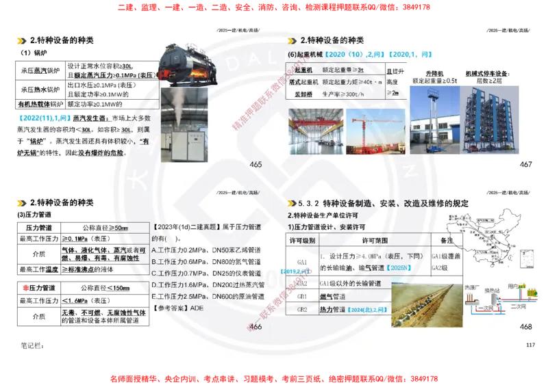 Removed_2025一建机电冲刺讲义打印版_2026年一级建造师_2026年一建机电_2025年一建机电SVIP_04-冲刺串讲✿考点强化✿小灶集训_50-机电《冲刺面授班》高扬DL