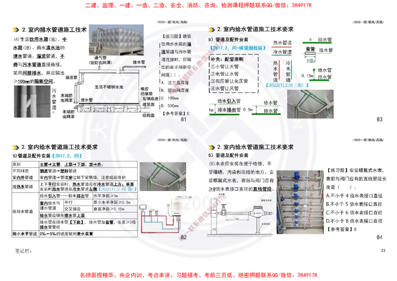 Removed_2025一建机电冲刺讲义打印版_2026年一级建造师_2026年一建机电_2025年一建机电SVIP_04-冲刺串讲✿考点强化✿小灶集训_50-机电《冲刺面授班》高扬DL