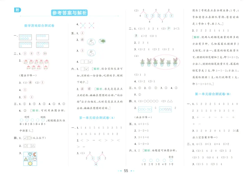 答案_2025秋亮点给力大试卷数学1上RJ