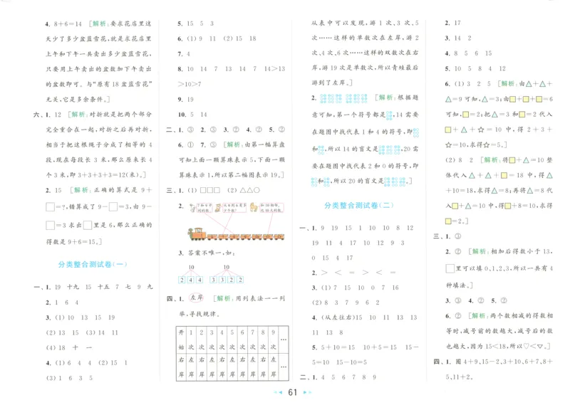 答案_2025秋亮点给力大试卷数学1上RJ