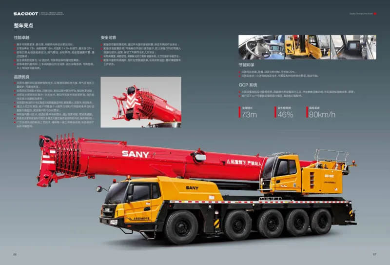 SAC1300T单行本中文版_2021-2023年优秀施组方案_施工方案_咸阳体育广场项目地下装配式多层预应力双T板结构快速安装方案_1.施工方案_3.附件三：机械参数