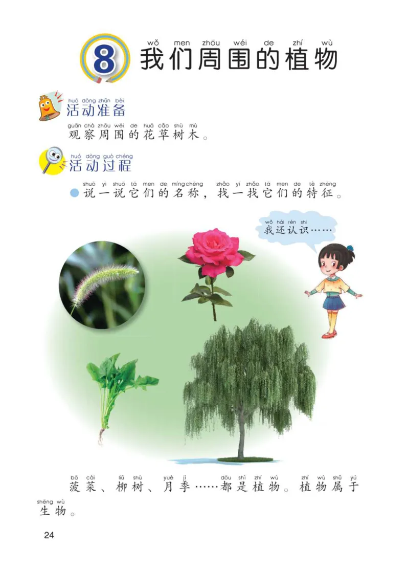 青岛版1年级科学下册高清教材_全部版本&bull;小学科学电子课本_青岛版63制小学科学课本