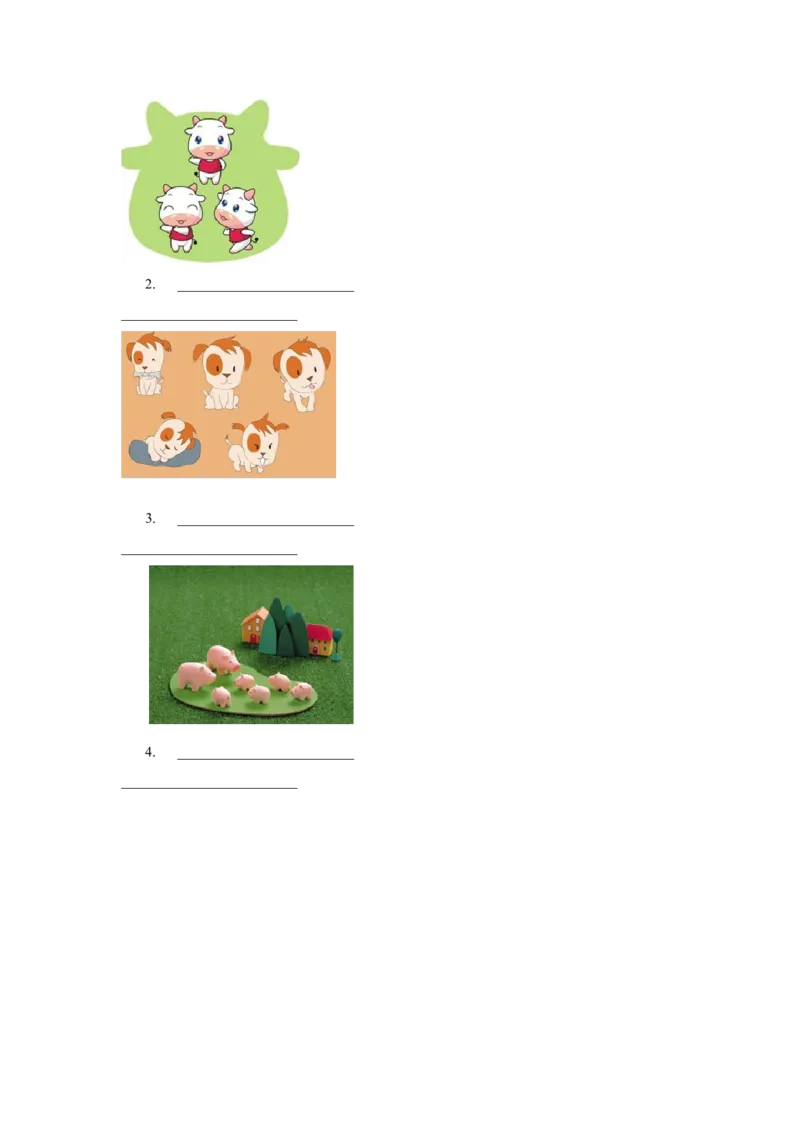 Module8Unit1Howmany习题2_一年级上下册资料_一年级上语数英上下册学习资料_3-6-5、小学一年级英语上册_外研版一起点_2、同步练习_Module8