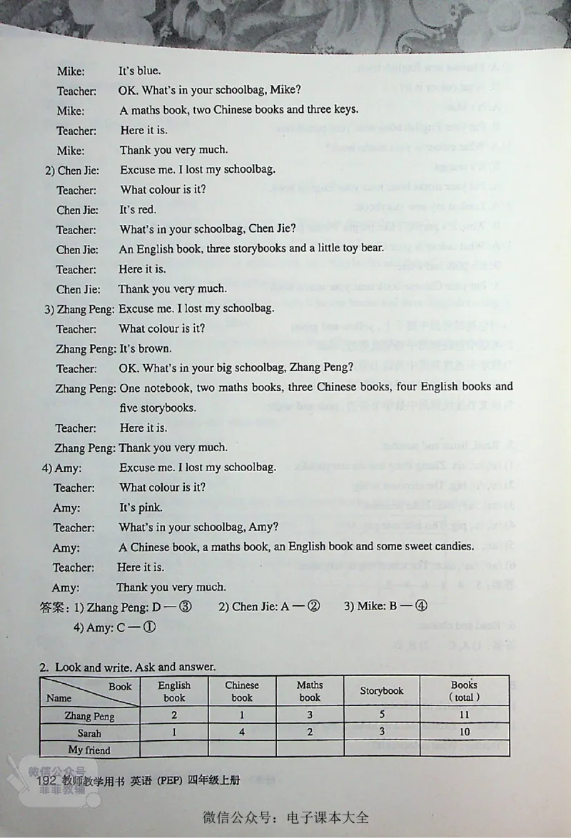 英语PEP4A教师教学用书_《教师教学用书（教参）》英语3-6年级上册（人教PEP）