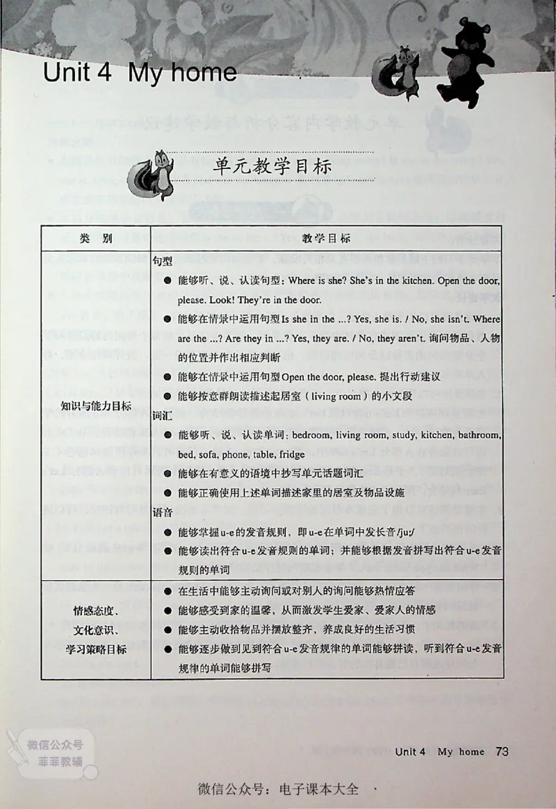 英语PEP4A教师教学用书_《教师教学用书（教参）》英语3-6年级上册（人教PEP）