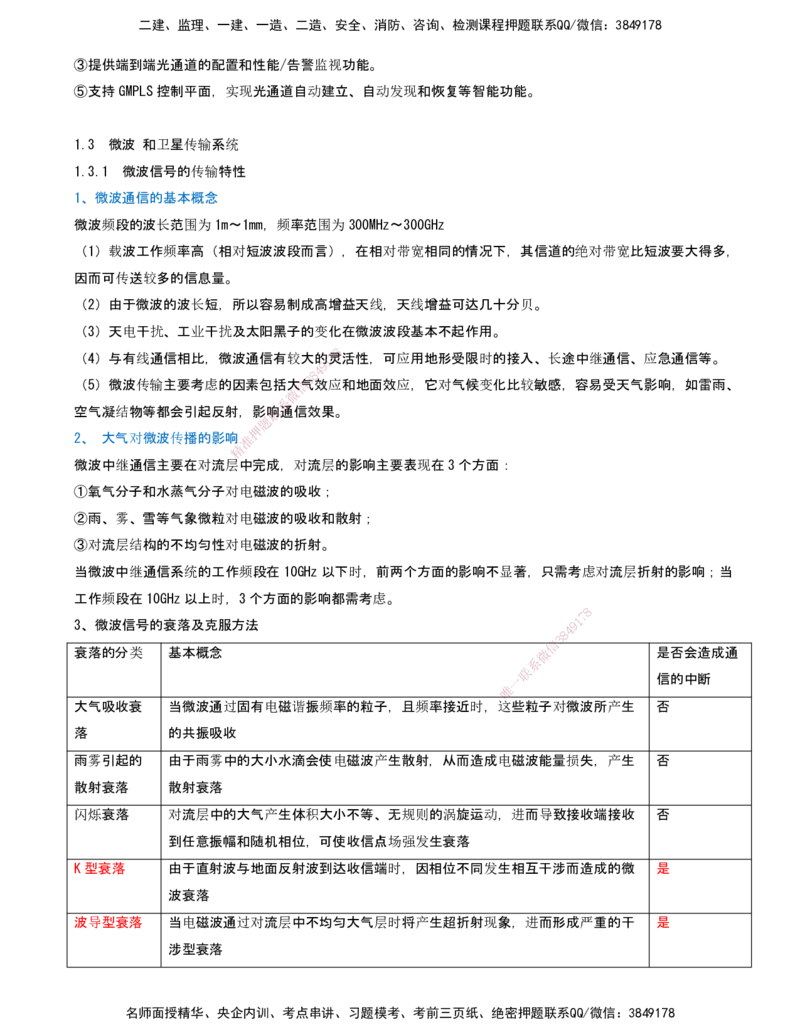 03.03-第1篇-第1章-通信与广电工程专业技术（三）_2026年一级建造师_2026年一建通信_2025年一建通信SVIP_03-习题精析✿实战特训✿模考通关_03-通信《习题精析班》邵春宝KL