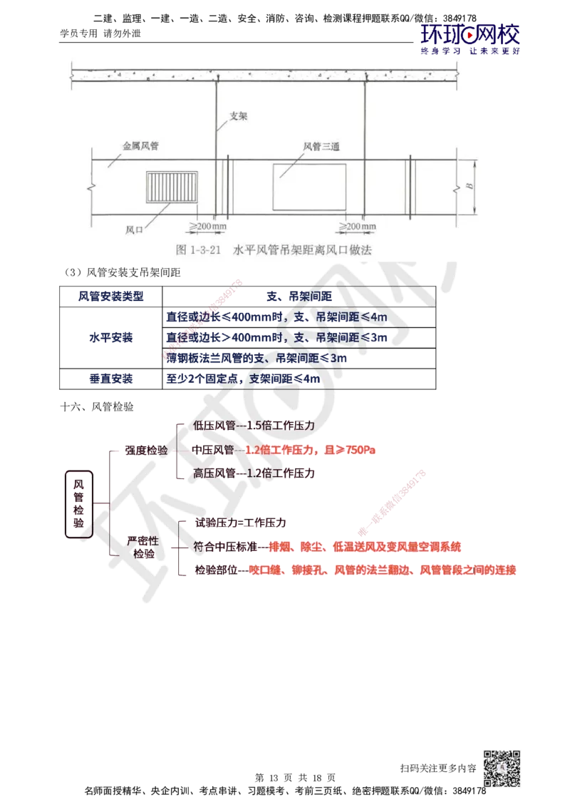 03.2025一建机电案例特训-第3讲-建筑机电水电风（2）_2026年一级建造师_2026年一建机电_2025年一建机电SVIP_04-冲刺串讲✿考点强化✿小灶集训_12-机电《案例特训班》赵金凤HQ_讲义