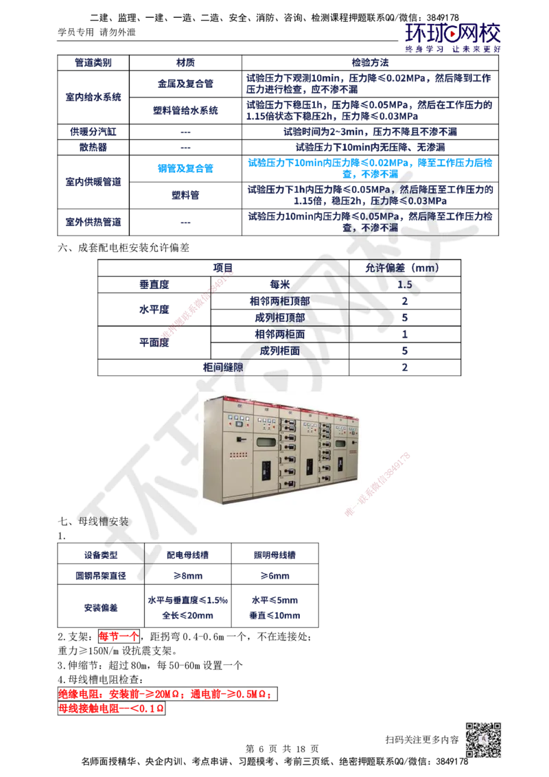 03.2025一建机电案例特训-第3讲-建筑机电水电风（2）_2026年一级建造师_2026年一建机电_2025年一建机电SVIP_04-冲刺串讲✿考点强化✿小灶集训_12-机电《案例特训班》赵金凤HQ_讲义