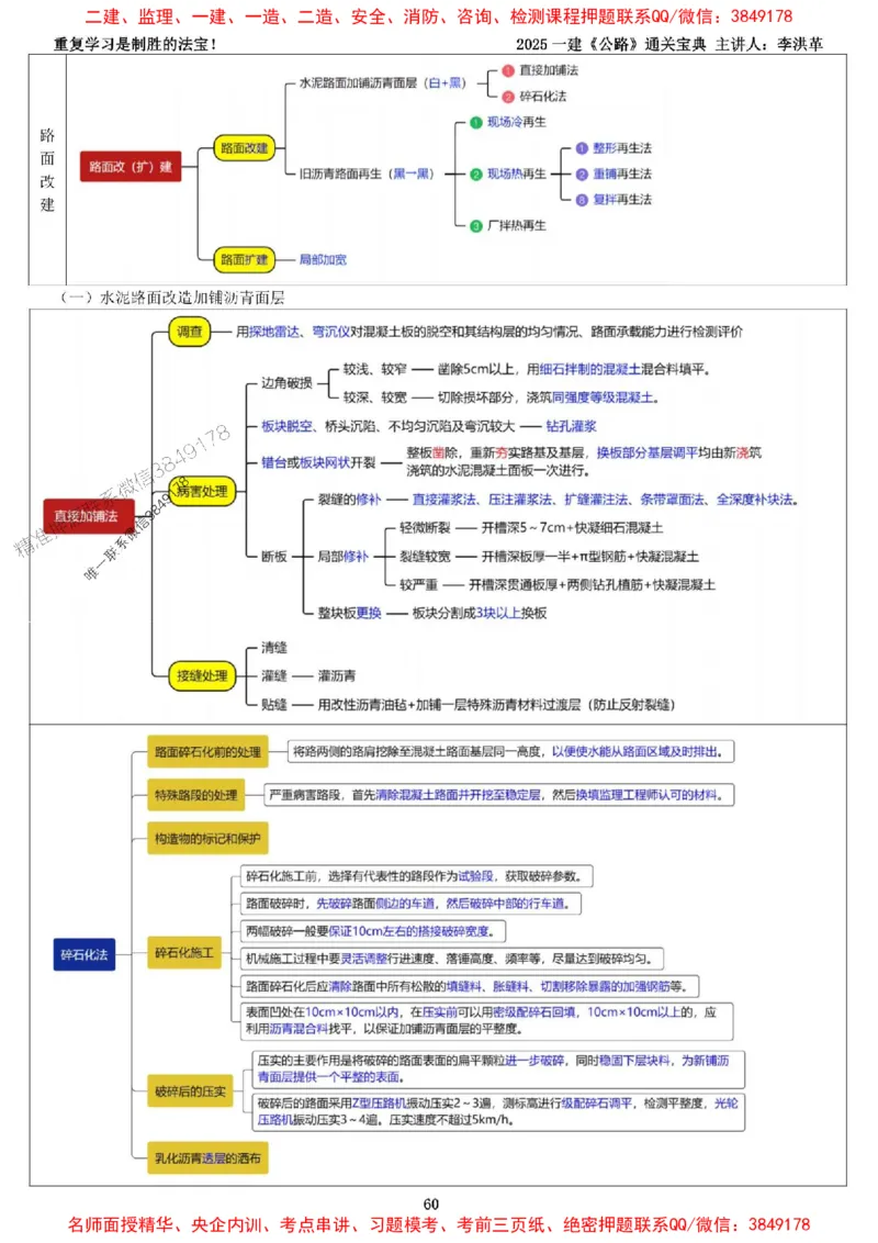 最新版：2025一建《公路》通关宝典（李洪革）_1_2026年一级建造师_2026年一建公路_2025年一建公路SVIP_01-精华文档✿电子教材✿历年真题_61-公路《通关宝典》李洪革推荐