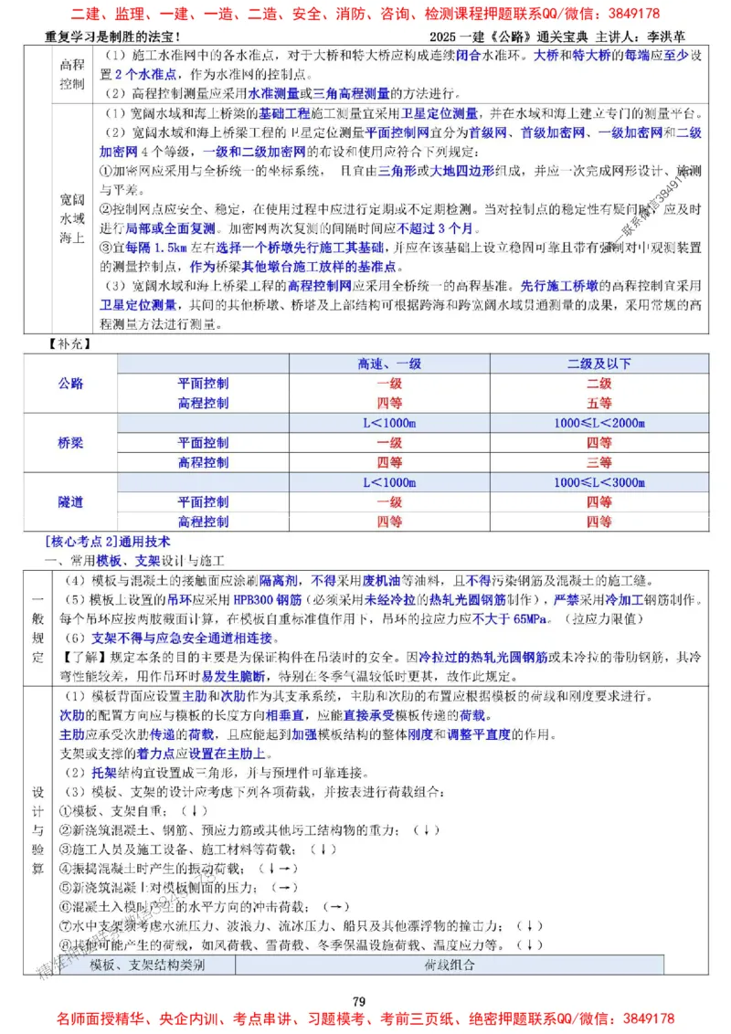 最新版：2025一建《公路》通关宝典（李洪革）_1_2026年一级建造师_2026年一建公路_2025年一建公路SVIP_01-精华文档✿电子教材✿历年真题_61-公路《通关宝典》李洪革推荐