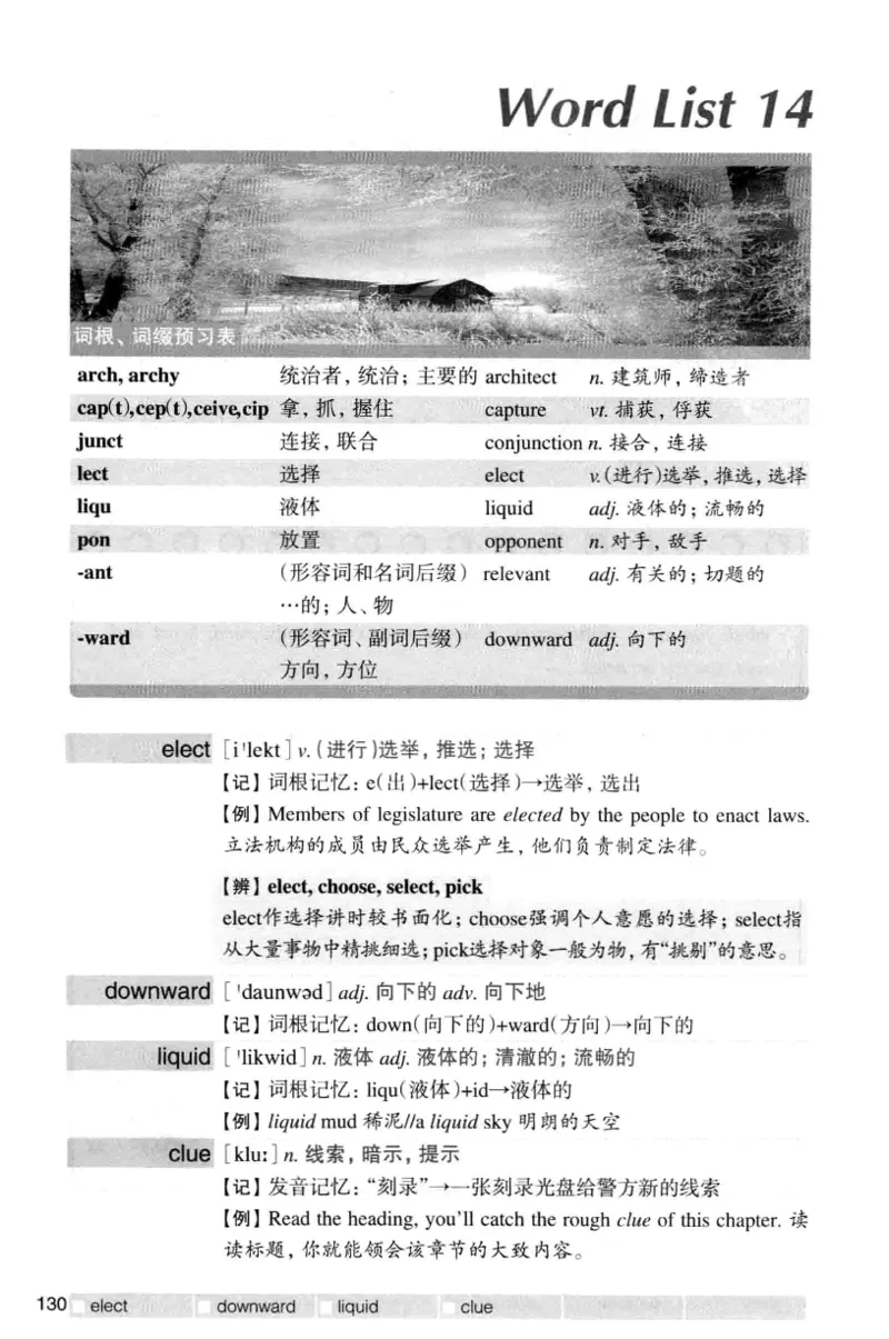 四级词汇词根+联想记忆法（乱序）_大学英语四级+六级_四级真题_四级词汇（乱序）