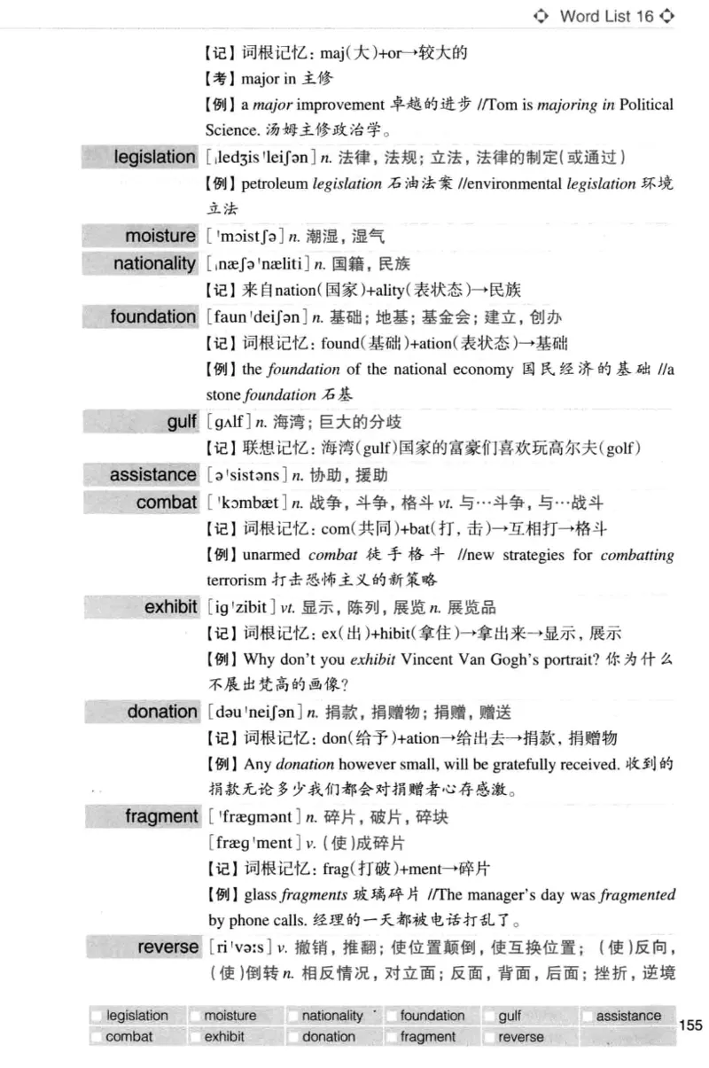 四级词汇词根+联想记忆法（乱序）_大学英语四级+六级_四级真题_四级词汇（乱序）