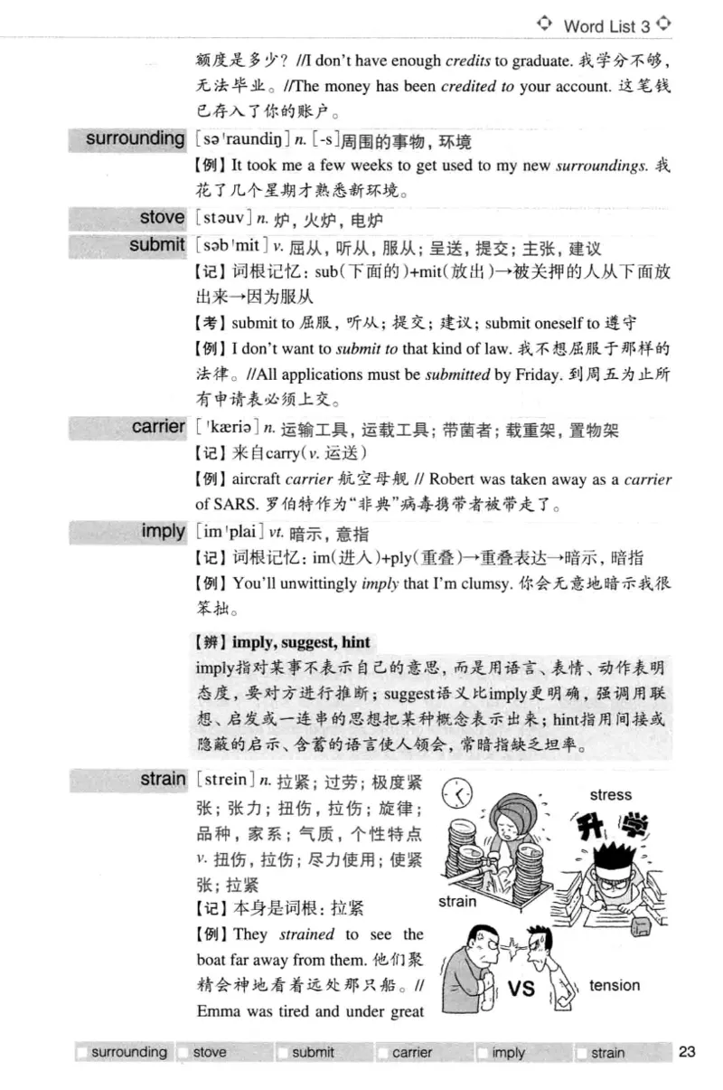四级词汇词根+联想记忆法（乱序）_大学英语四级+六级_四级真题_四级词汇（乱序）