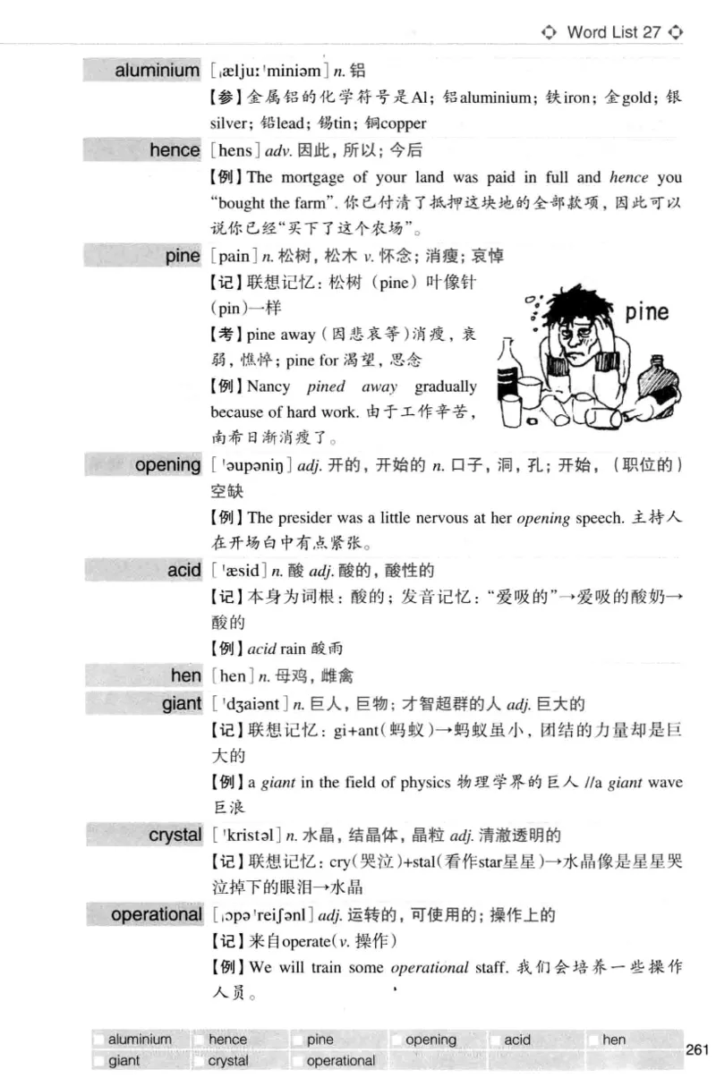四级词汇词根+联想记忆法（乱序）_大学英语四级+六级_四级真题_四级词汇（乱序）