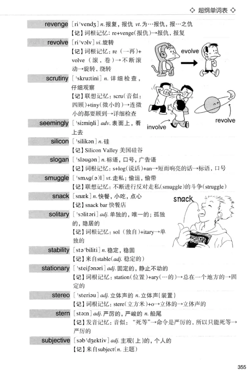 四级词汇词根+联想记忆法（乱序）_大学英语四级+六级_四级真题_四级词汇（乱序）