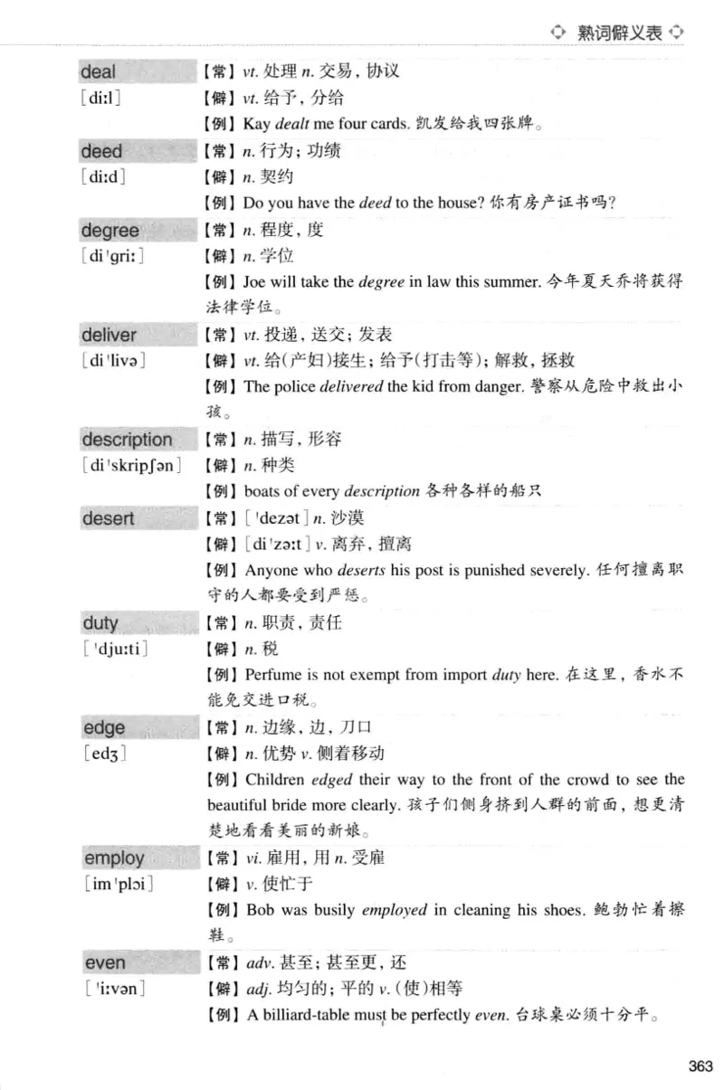 四级词汇词根+联想记忆法（乱序）_大学英语四级+六级_四级真题_四级词汇（乱序）