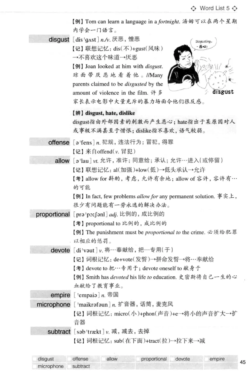 四级词汇词根+联想记忆法（乱序）_大学英语四级+六级_四级真题_四级词汇（乱序）