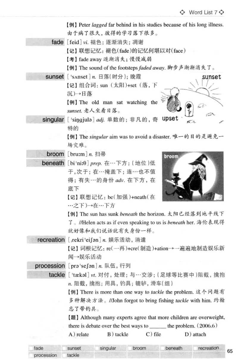 四级词汇词根+联想记忆法（乱序）_大学英语四级+六级_四级真题_四级词汇（乱序）