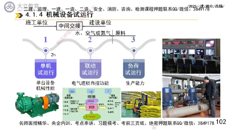 W2025一建机电-高扬-技术板块1-设备_2026年一级建造师_2026年一建机电_2025年一建机电SVIP_04-冲刺串讲✿考点强化✿小灶集训_31-机电《案例专项班》高扬DL_讲义
