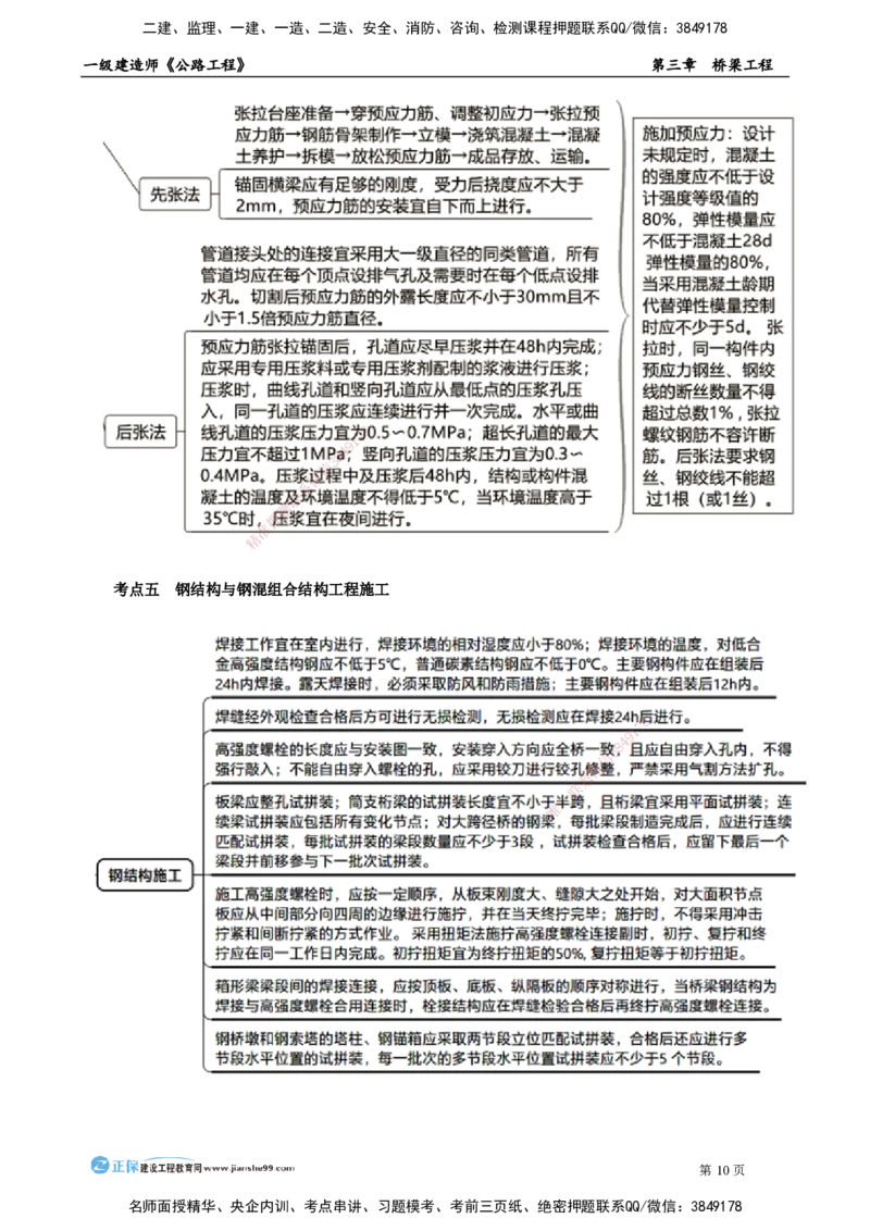 第三章　桥梁工程_2026年一级建造师_2026年一建公路_2025年一建公路SVIP_04-冲刺串讲✿考点强化✿小灶集训_30-公路《冲刺串讲班》宋卫东JG_讲义