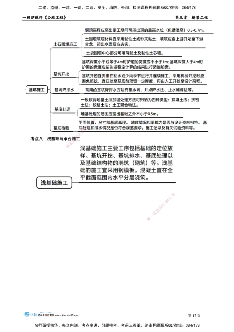 第三章　桥梁工程_2026年一级建造师_2026年一建公路_2025年一建公路SVIP_04-冲刺串讲✿考点强化✿小灶集训_30-公路《冲刺串讲班》宋卫东JG_讲义