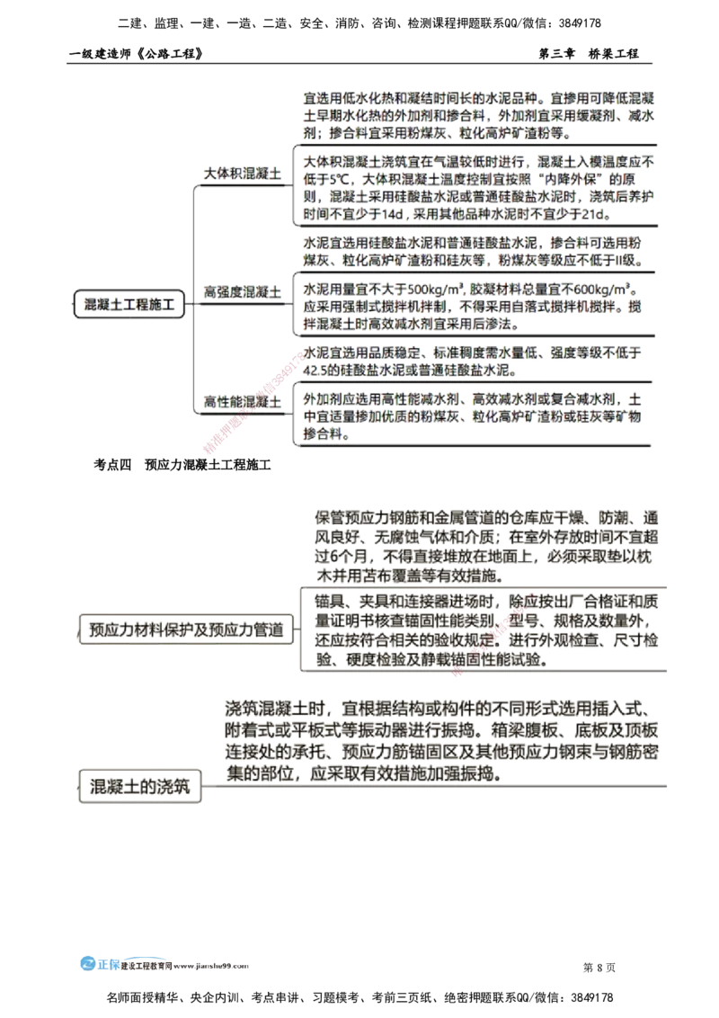 第三章　桥梁工程_2026年一级建造师_2026年一建公路_2025年一建公路SVIP_04-冲刺串讲✿考点强化✿小灶集训_30-公路《冲刺串讲班》宋卫东JG_讲义