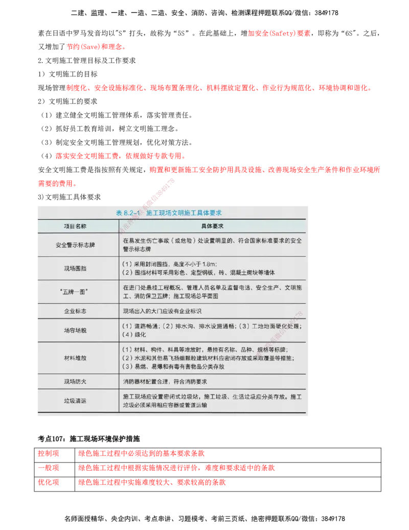 打印版-（8月2日+8月3日）王少杰-一建-管理-考前集训(1)_2026年一级建造师_2026年一建管理_2025年一建管理SVIP_04-冲刺串讲✿考点强化✿小灶集训_26-管理《考前集训班》王少杰CSW