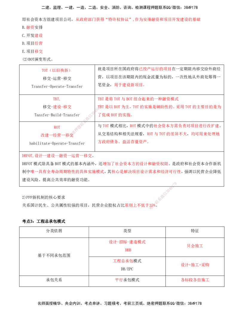 打印版-（8月2日+8月3日）王少杰-一建-管理-考前集训(1)_2026年一级建造师_2026年一建管理_2025年一建管理SVIP_04-冲刺串讲✿考点强化✿小灶集训_26-管理《考前集训班》王少杰CSW