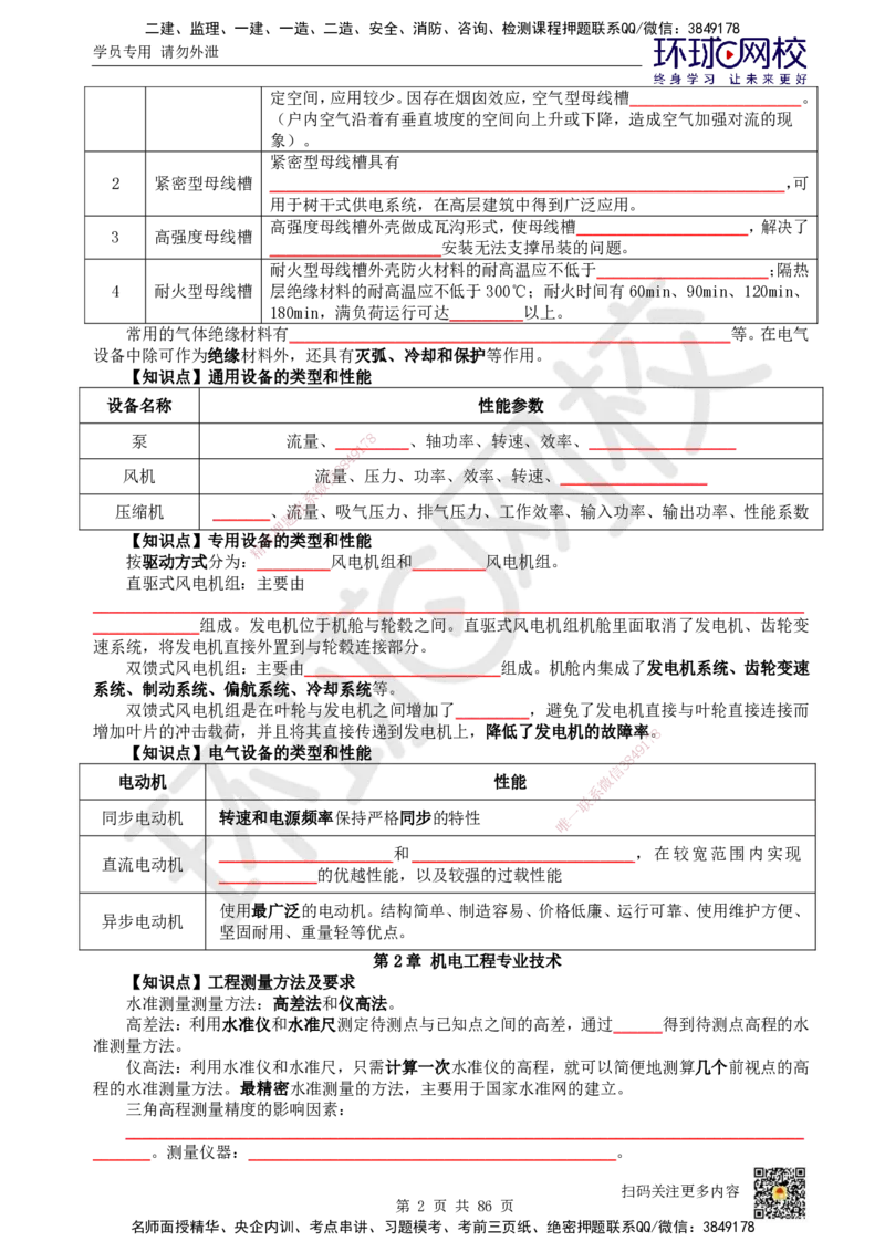 HQ-机电-重点知识闪记宝典_2026年一级建造师_2026年一建机电_2025年一建机电SVIP_01-精华文档✿电子教材✿历年真题_83-机电《速记手册+知识点+考点清单+闪记宝典+总结资料》HQ