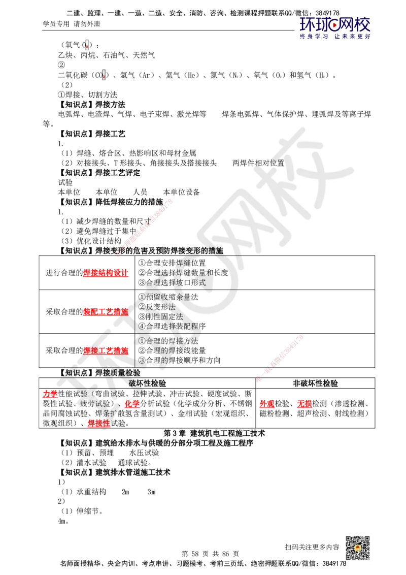 HQ-机电-重点知识闪记宝典_2026年一级建造师_2026年一建机电_2025年一建机电SVIP_01-精华文档✿电子教材✿历年真题_83-机电《速记手册+知识点+考点清单+闪记宝典+总结资料》HQ