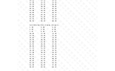 50以内加法第1-10篇答案_小学数学口算竖式脱式计算应用题一二三四五六年级上下册电_小学数学口算题库电子版（1-6）_小学数学口算一年级_口算题适合1年级(含答案）