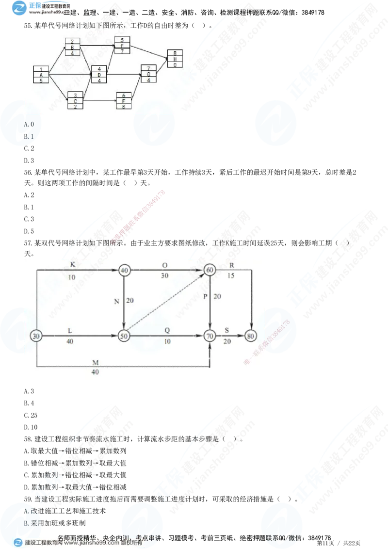 JG-管理-高阶习题-李娜_2026年一级建造师_2026年一建管理_2025年一建管理SVIP_01-精华文档✿电子教材✿历年真题_61-管理《高阶习题》JG