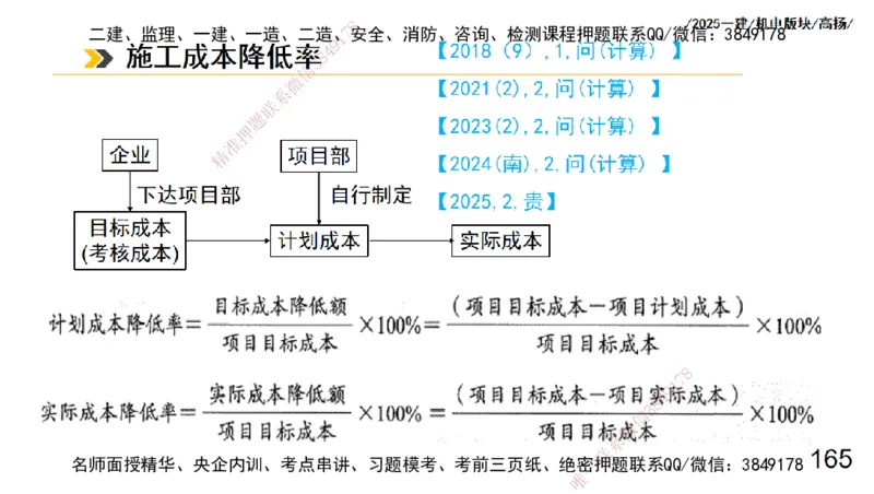 s2025一建机电-高扬-管理板块0_2026年一级建造师_2026年一建机电_2025年一建机电SVIP_04-冲刺串讲✿考点强化✿小灶集训_31-机电《案例专项班》高扬DL_讲义
