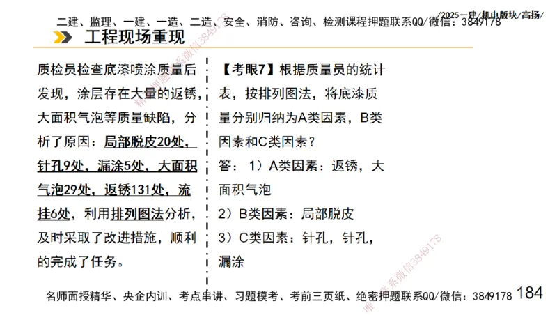 s2025一建机电-高扬-管理板块0_2026年一级建造师_2026年一建机电_2025年一建机电SVIP_04-冲刺串讲✿考点强化✿小灶集训_31-机电《案例专项班》高扬DL_讲义