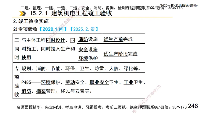 s2025一建机电-高扬-管理板块0_2026年一级建造师_2026年一建机电_2025年一建机电SVIP_04-冲刺串讲✿考点强化✿小灶集训_31-机电《案例专项班》高扬DL_讲义