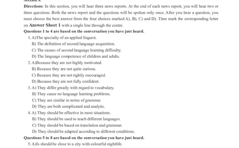 版本一六级模拟卷（3）_大学英语四级+六级_六级真题_六级密押试卷_新六级模拟卷全10套_版本一六级模拟卷5套_版本一六级模拟卷（3）