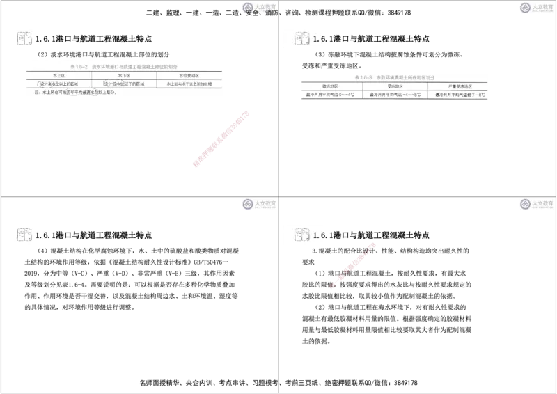 第1章-专业技术黑白每页4个_2026年一级建造师_2026年一建港航_2025年一建港航SVIP_04-冲刺串讲✿考点强化✿小灶集训_17-港航《冲刺串讲班》皮丹丹DL_讲义