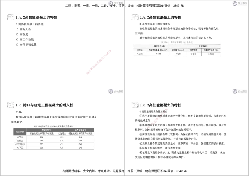 第1章-专业技术黑白每页4个_2026年一级建造师_2026年一建港航_2025年一建港航SVIP_04-冲刺串讲✿考点强化✿小灶集训_17-港航《冲刺串讲班》皮丹丹DL_讲义